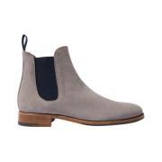 Scarosso Giancarlo Taupe Chelsea Boots Beige, Herr