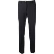 Seventy Cropped Trousers Blue, Dam