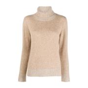 Fabiana Filippi Turtlenecks Beige, Dam