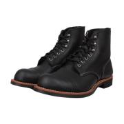 Red Wing Shoes Stiliga herrskor med snörning Black, Herr