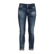 Dondup Herrkläder Jeans i Blå Denim Blue, Herr