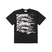 Aries T-Shirts Black, Herr