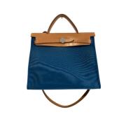 Hermès Vintage Pre-owned Läder handvskor Blue, Dam