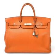Hermès Vintage Begagnad handväska Orange, Dam