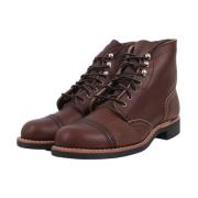 Red Wing Shoes Höga snörstövlar för kvinnor Brown, Dam