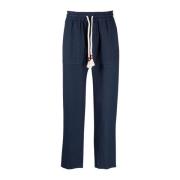 MC2 Saint Barth Straight Trousers Blue, Herr