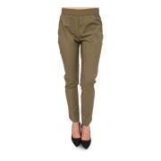 Twinset Slim-fit Byxor Green, Dam