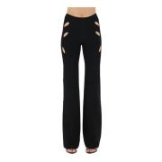 Dion Lee Wide Trousers Black, Dam