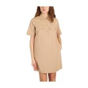 A.p.c. Dresses Beige, Dam