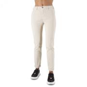 40Weft Chino Pantalone Briana Kräm Beige, Dam