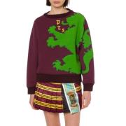 Philosophy di Lorenzo Serafini Broderad Philosophy Sweatshirt Purple, ...