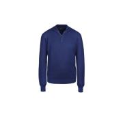 Moorer Knitwear Blue, Herr