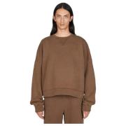 Entire Studios Sweatshirts Hoodies Brown, Herr