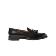 Scarosso William Loafers - Handgjorda Tassel Loafers Black, Herr