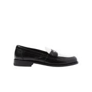 Scarosso Harper Edit Loafers - Handgjorda italienska penny loafers Bla...