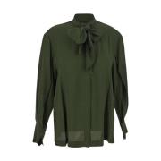 Semicouture Blouses Green, Dam