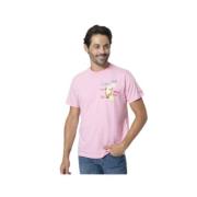 MC2 Saint Barth T-Shirts Pink, Herr