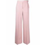 RED Valentino Sofistikerade Wide-Leg Byxor Pink, Dam