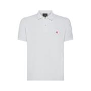 Peuterey Klassisk Polo Shirt White, Herr