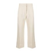 Msgm Byxor Beige, Dam