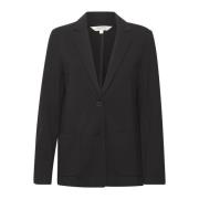 Part Two Klassisk Svart Blazer Black, Dam