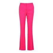 Simona Corsellini Fuchsia Flare Byxor Pink, Dam