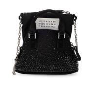 Maison Margiela 5AC Baby axelväska Black, Dam