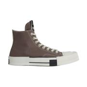 Rick Owens High Top Sneakers Brown, Unisex