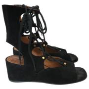 Chloé Pre-owned Pre-owned Sandaler Black, Dam