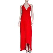 Ermanno Scervino Maxi Klänning Red, Dam