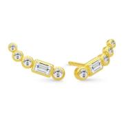 Julie Sandlau Sophia earstuds Yellow, Dam