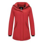 Matogla Parkas Jacka Kvinnor - Slim Fit Red, Dam