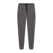 PS By Paul Smith Logobroderade sweatpants Gray, Herr