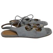 Chloé Pre-owned Pre-owned Sandaler Gray, Dam