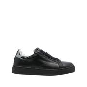 Lanvin 10M2 Svart/Silver Sneakers Black, Dam