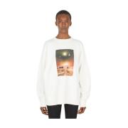 Rodebjer Sci-Fi Sweatshirt White, Dam