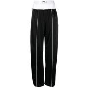 Ssheena Wide Trousers Black, Dam