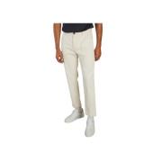 Cuisse de Grenouille Slim-fit Trousers White, Herr