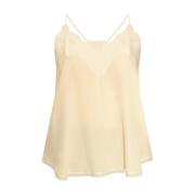 Zadig & Voltaire Ärmlös topp Beige, Dam