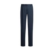 PT Torino Straight Trousers Blue, Herr