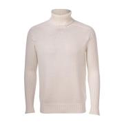 Gran Sasso Turtlenecks White, Herr