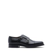 Lottusse Premium Monk Business Skor Black, Herr