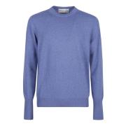 Ballantyne Round-neck Knitwear Blue, Herr