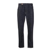 Incotex Slim-fit Jeans Black, Herr