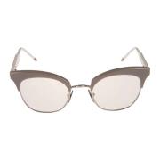 Thom Browne Klassiska Tb-507 Solglasögon Gray, Unisex