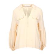 Simona Corsellini Shirts Beige, Dam