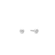 Julie Sandlau Finesse Earstuds - Rhodium Gray, Dam