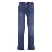 Frame Flared Jeans Blue, Dam