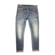 Dondup Slim-Fit Jeans för stilfull komfort Blue, Herr