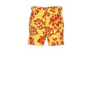 ERL Gul tropiskt tryck Bermuda shorts Yellow, Herr